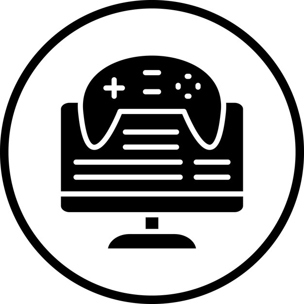 Design vectoriel du jeu Modding style d'icône