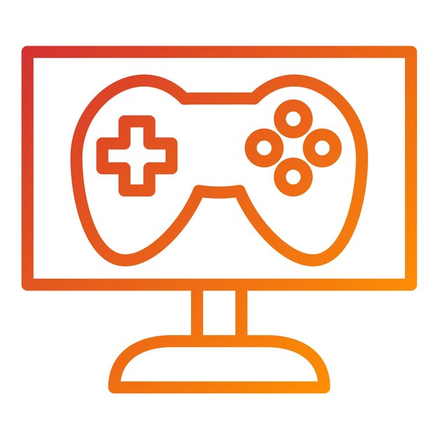 Design vectoriel du jeu Modding style d'icône