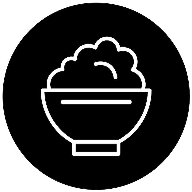 Design vectoriel du style de l'icône de la courgette de fruits