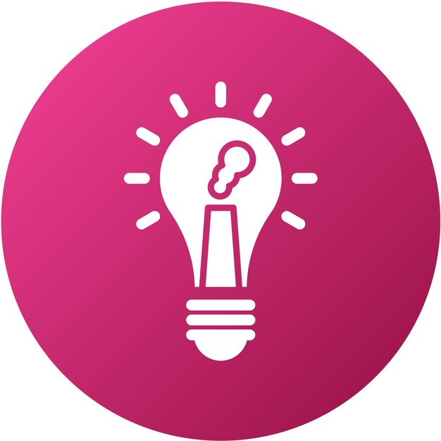 Design vectoriel du style de l'icône de la pollution lumineuse