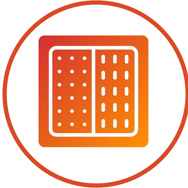 Le design vectoriel électrique du pissenlit vert Slicer Icon Style