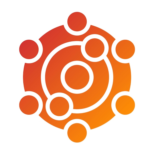 Design vectoriel de l'icône antioxydante
