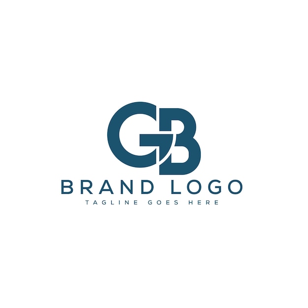 Design Vectoriel De Modèle De Lettre Du Logo Gb Pour La Marque