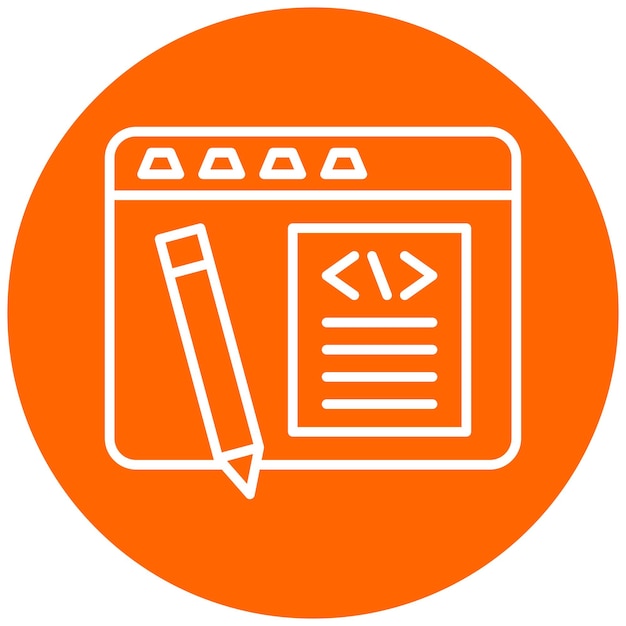 Design vectoriel Modifier le code Style d'icône