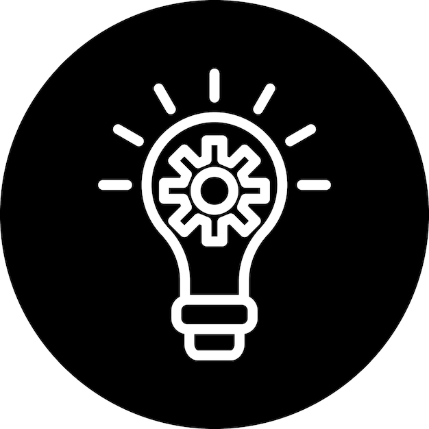 Design vectoriel processus créatif style d'icône
