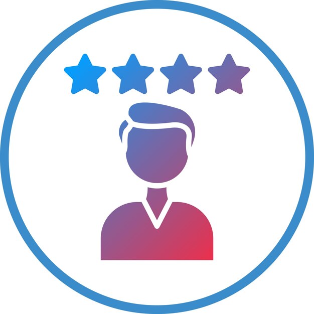 Design vectoriel Satisfaction du client Style de l'icône