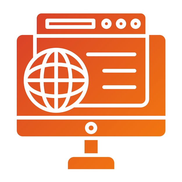 Design vectoriel Style d'icône de contenu dynamique