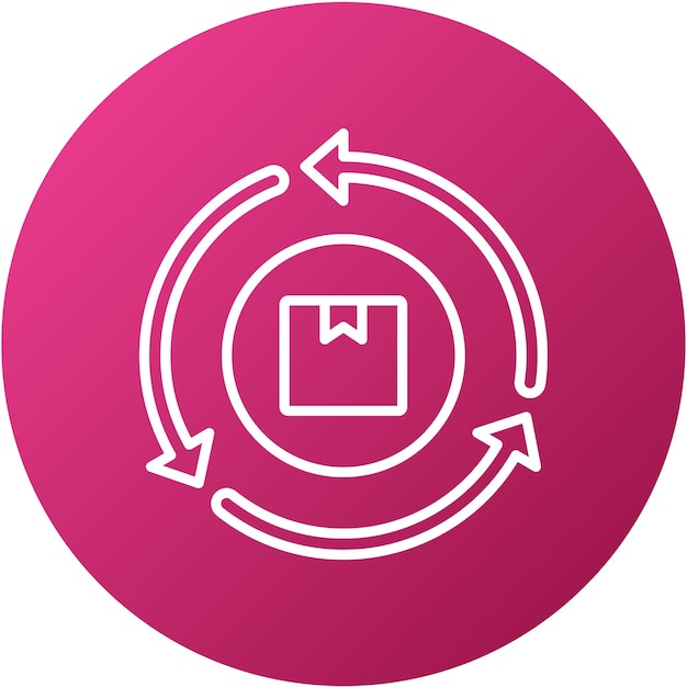 Design vectoriel et style d'icône de fabrication agile