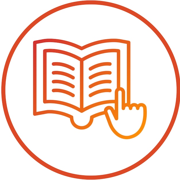 Design vectoriel style d'icône de lecture