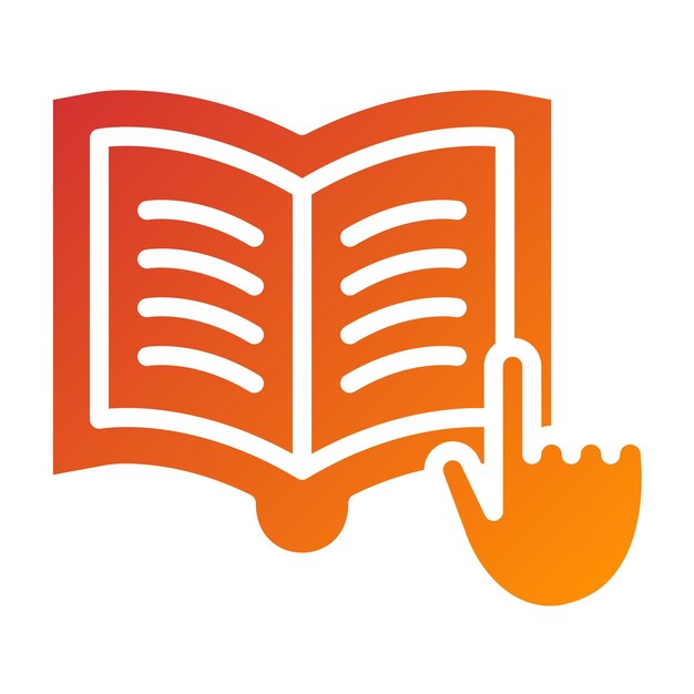 Design vectoriel style d'icône de lecture
