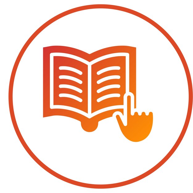 Design vectoriel style d'icône de lecture