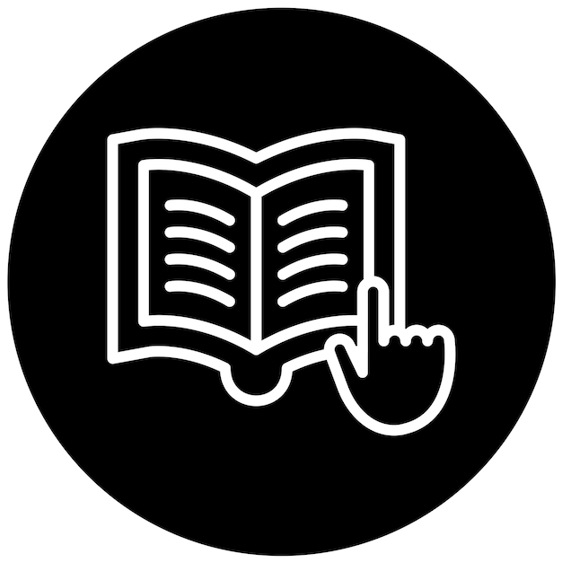 Design vectoriel style d'icône de lecture