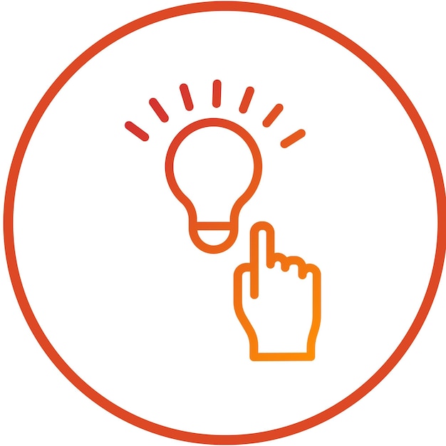 Design vectoriel style d'icône de navigation en libre-service