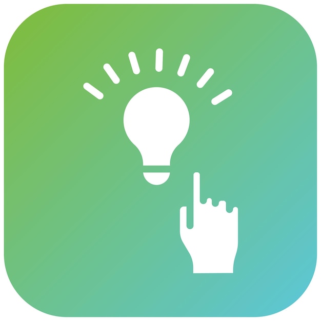 Design vectoriel style d'icône de navigation en libre-service