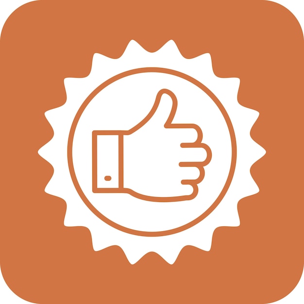 Design vectoriel Style d'icône recommandé