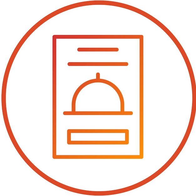 Design vectoriel Style d'icône de service initié par l'utilisateur