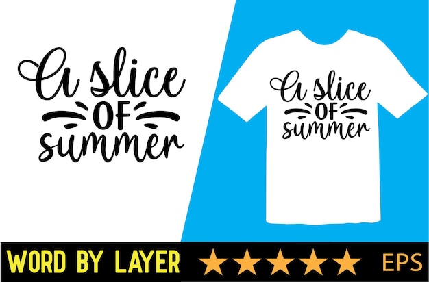 Vecteur design vectoriel de typographie de t-shirt d'été