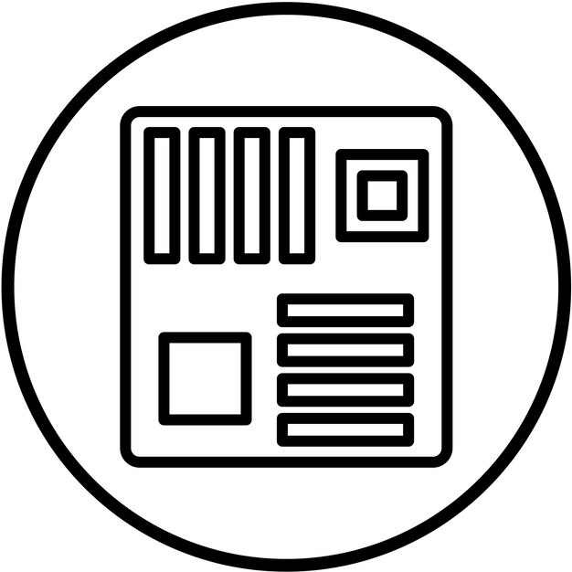 Design vectoriel Vitesse de lecture et d'écriture Style d'icône