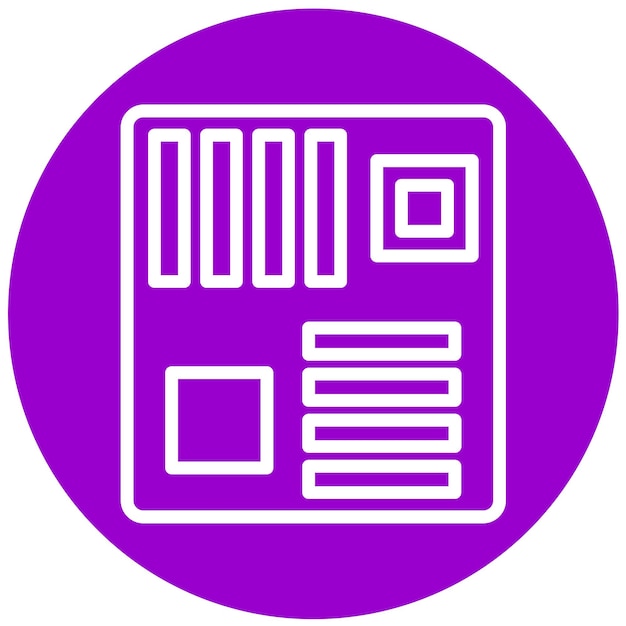 Design vectoriel Vitesse de lecture et d'écriture Style d'icône