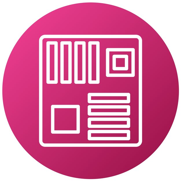 Design vectoriel Vitesse de lecture et d'écriture Style d'icône