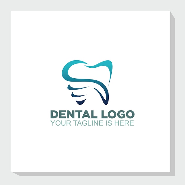 Designes de logos dentaires conceptuels vectoriels Designs de modèles de logos de cliniques dentaires