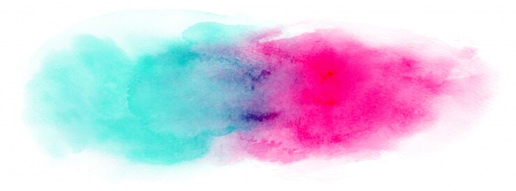 Vecteur dessin abstrait éclaboussure aquarelle peinte à la main sur fond blanc