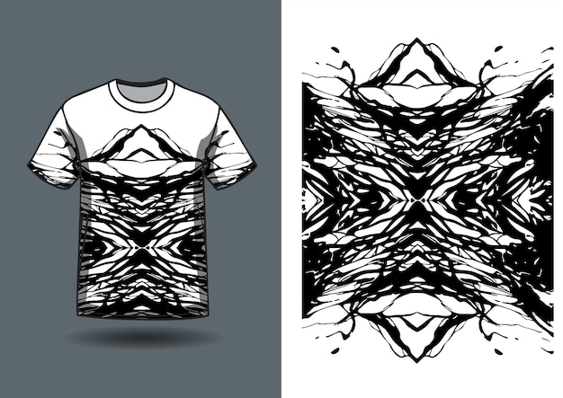 Vecteur dessin abstrait pour un t-shirt