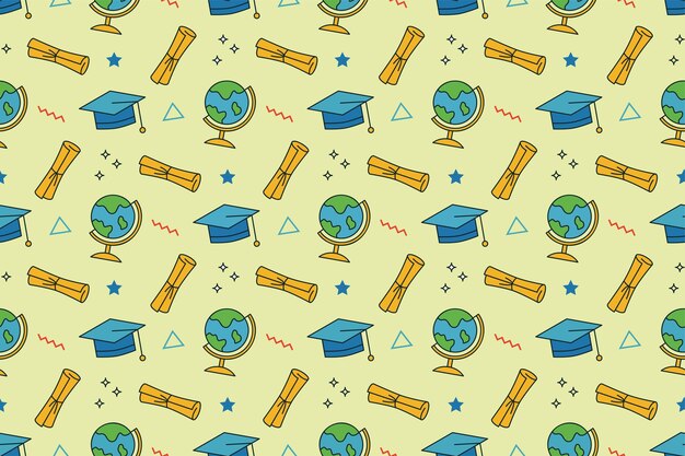 Dessin animé amusant pour les enfants de l'école
