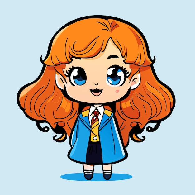 Dessin Animé Illustration Vectorielle Hermione Granger