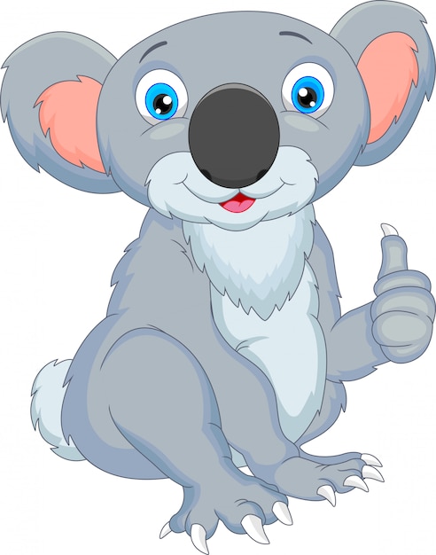 Dessin Animé Mignon De Koala