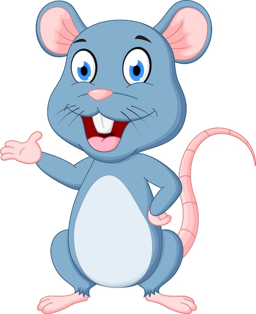 Dessin Animé Mignon De Souris