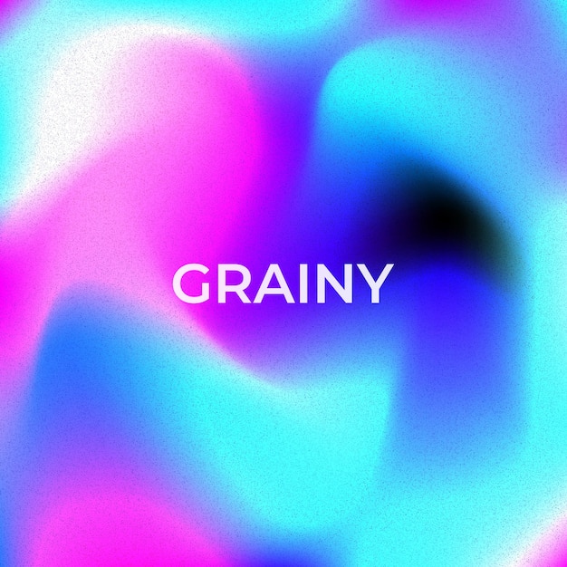 Dessin d'arrière-plan coloré moderne à gradient granuleux