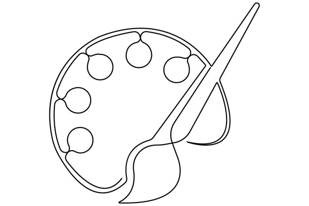Vecteur un dessin d'un ballon avec un bâton qui a des points dessus