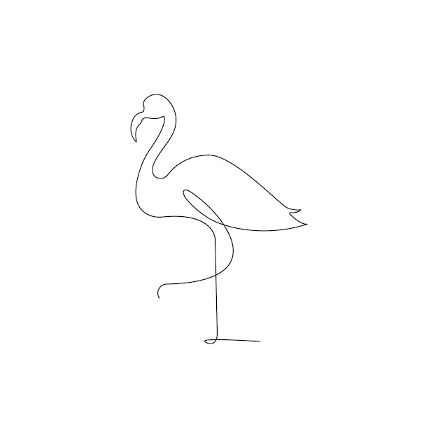 Vecteur un dessin d'un cygne avec un dessin de cygne dessus