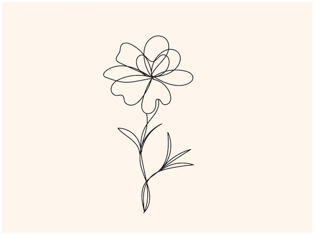 Vecteur un dessin d'une fleur qui dit fleur