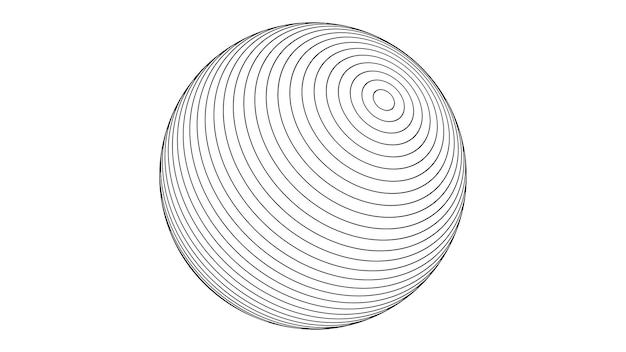Dessin géométrique abstrait
