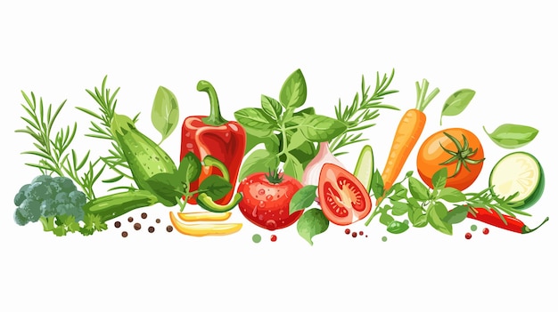 un dessin de légumes et de fruits par personne