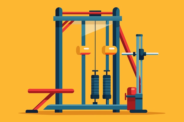 Vecteur un dessin d'une machine avec le numéro 3 dessus