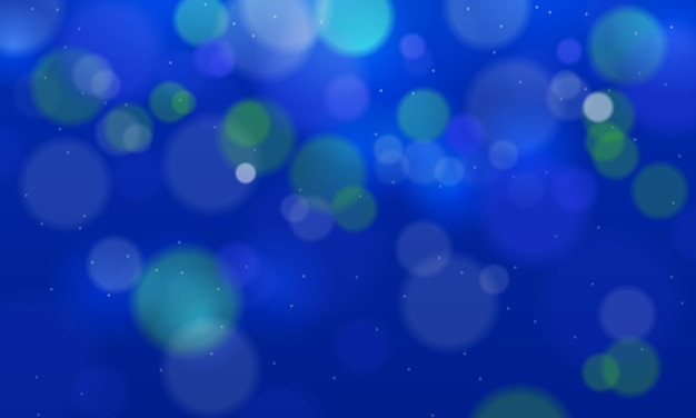 Dessin de papier peint avec des lumières bokeh réalistes