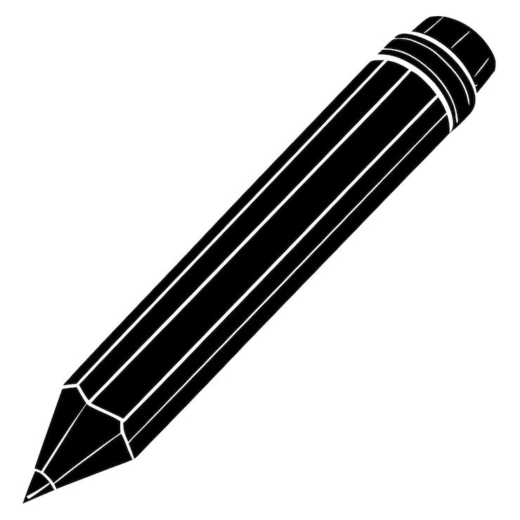 Vecteur dessin vectoriel à crayon illustration artistique de conception