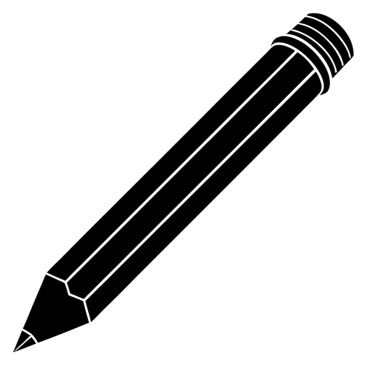 Vecteur dessin vectoriel à crayon illustration artistique de conception