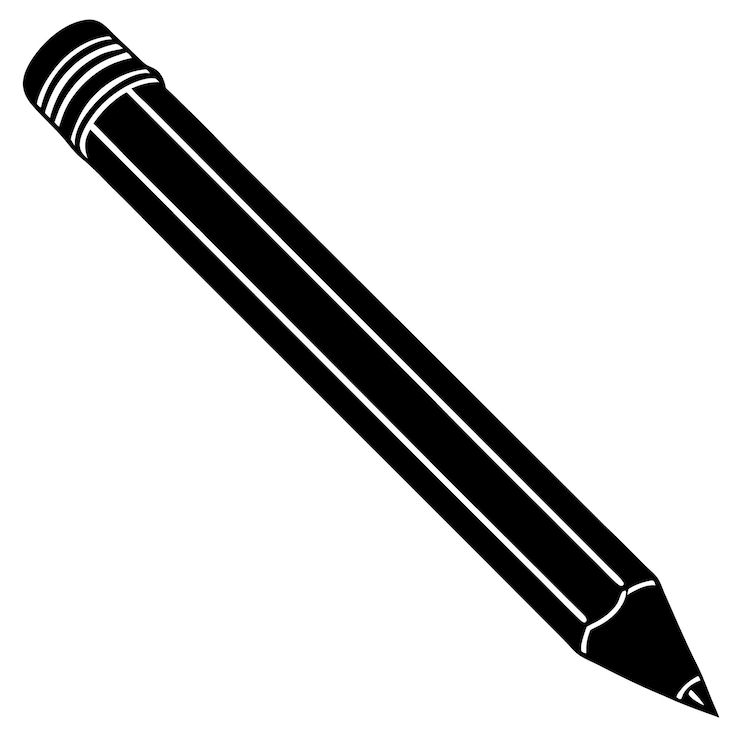 Vecteur dessin vectoriel à crayon illustration artistique de conception