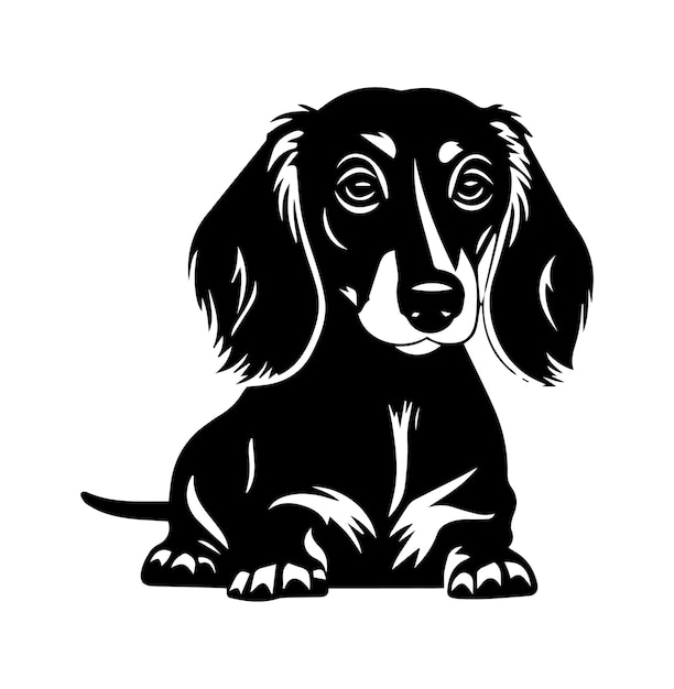 dessin vectoriel du chien chihuahua