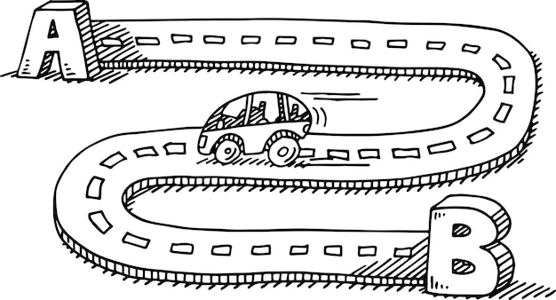 un dessin d'une voiture avec le mot " lol " dessiné dessus