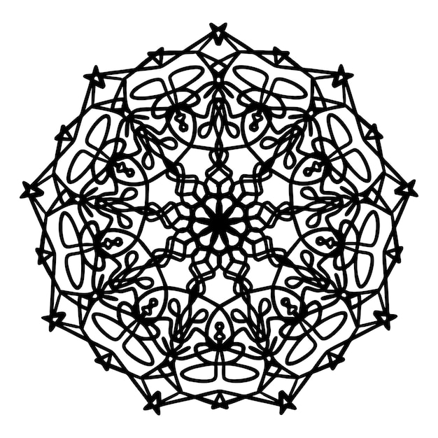 dessins d'art de mandala