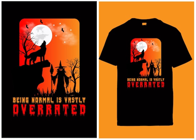 Dessins de t-shirts d'Halloween