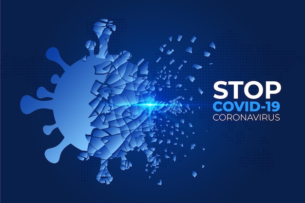 Détruire le fond du coronavirus