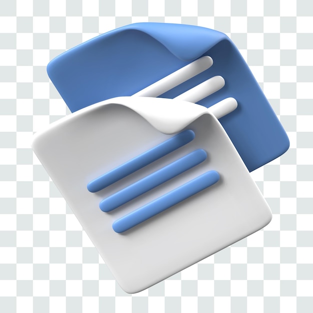 Deux feuilles avec des lignes Concept de copier-coller Base de données d'informations sur les documents virtuels
