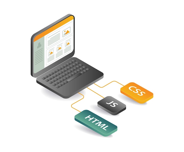 Développeur de réseau informatique de produits d'application Web