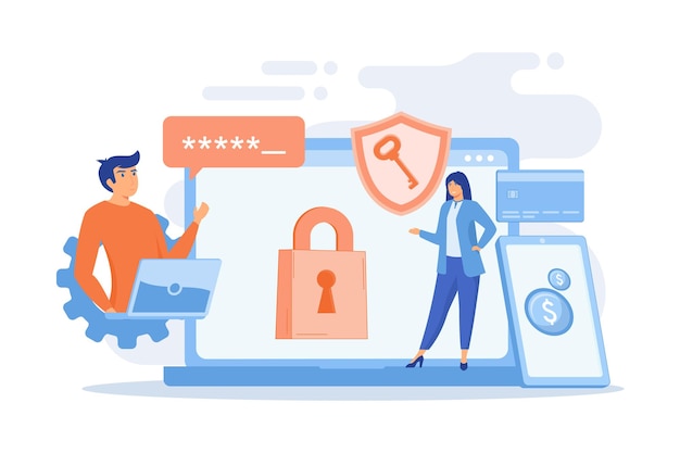Les développeurs travaillent sur le programme de cybersécurité Programme de sécurité des logiciels de cybersécurité et antivirus